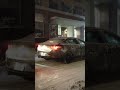 Guy Kicks Turning Car HARD During Toronto Snowstorm #shorts #snowstorm