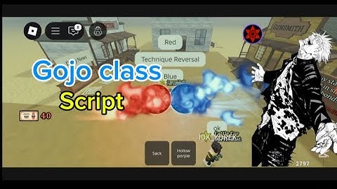 GOJO Class script | Dead Rails | Air weld + Hollow purple #roblox #delta