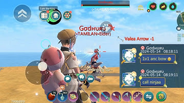 Utopia:Origin 1v1 Ancient Bow Vs GodHuru #foxstrongtribe