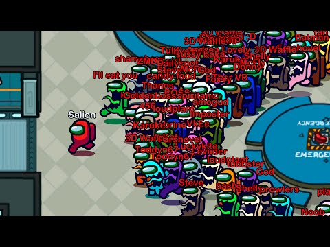 Among Us, but with 99 SEEKERS - HIDE n SEEK Mode