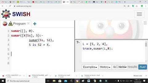 Prolog. Sumar los Elementos de una Lista