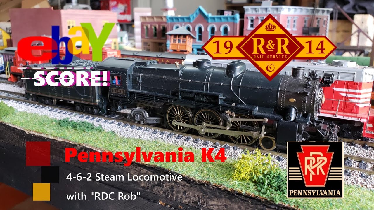 Bachman Spectrum 4-6-2 Pennsylvania K4 Steam Locomotive