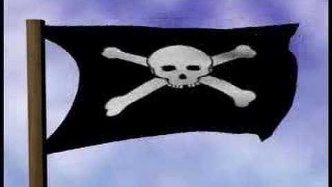The New 3D Pirate Flag Animation 2