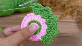 100 0' New Beauty. ... Let's Wach How to Make Tunusian Crochet Flowers For Beginners #Crochet