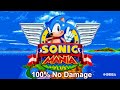 Sonic Mania Plus - 100% Full Game Walkthrough / Mania & Encore Mode (No Damage)