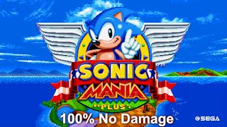 Sonic Mania Plus - 100% Full Game Walkthrough / Mania &amp; Encore Mode (No Damage)