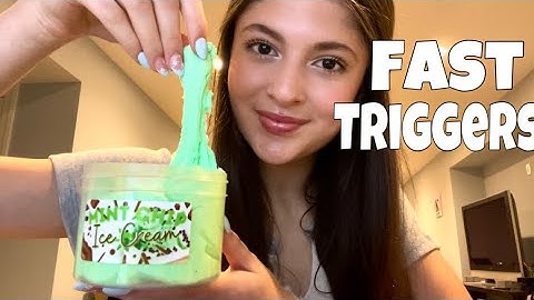 ASMR Fast and Aggressive Trigger Assortment Lofi ❤️ Tapping, scratching, mouth sounds, slime