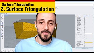 2- Unveiling Surface Triangulation Logic 📐 #grasshopper3d  #SurfaceTriangulation #parametricmodeling