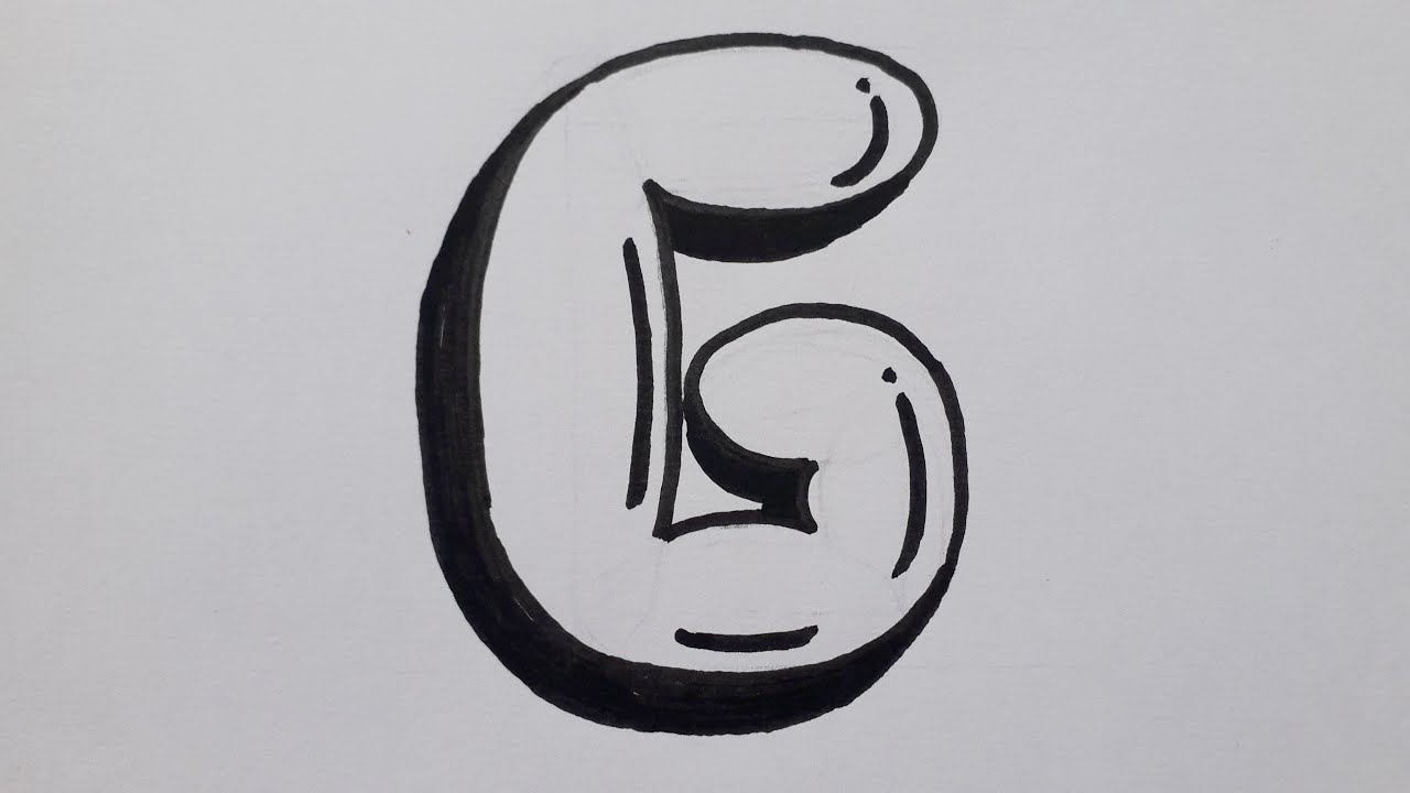 lowercase g bubble letter