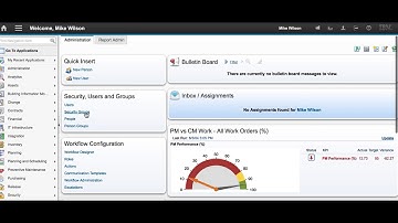 Maximo 7608+  Setting Security Access for Work Centers