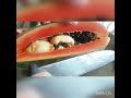 My papaya with 3 babies inside