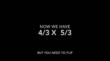 Dividing Fractions - GCSE MATHS