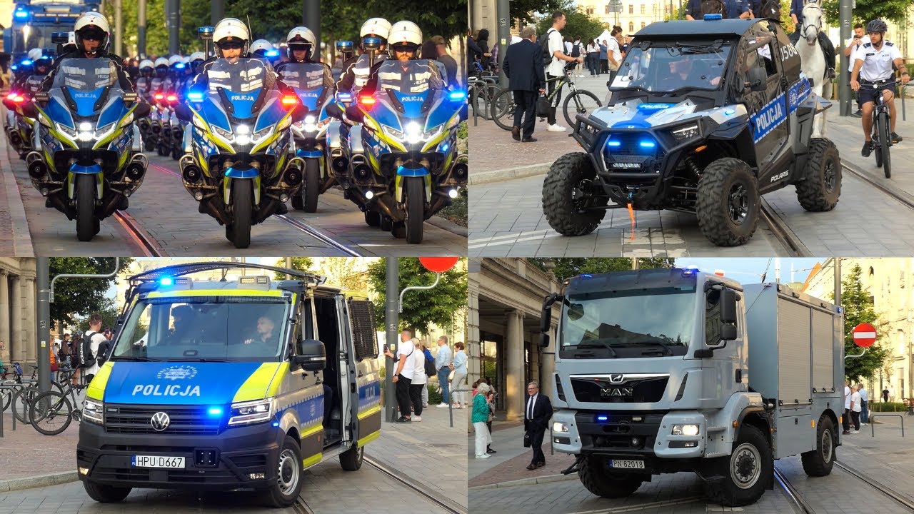 Policyjna defilada - Święto Policji 2025 w Poznaniu