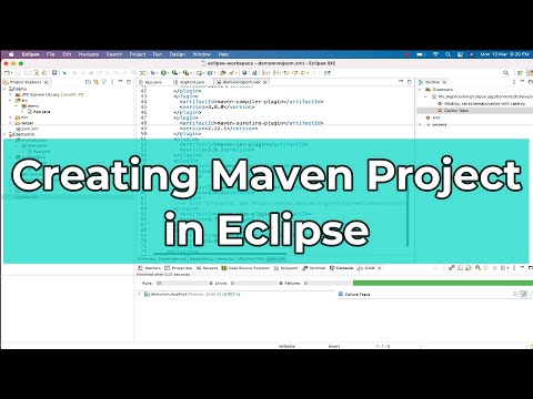Creating Maven Project in Eclipse Hindi || Converting existing java project to Maven
