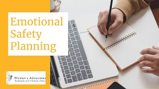 Emotional Safety Planning