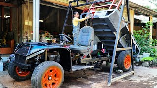 The Giant Atv Is Being Revealed Under The Skillful Hands Of A Female Electrician. Part 11
