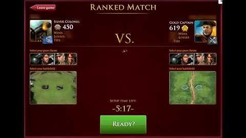 Stratego game #05: Silver Colonel v. Gold Captain