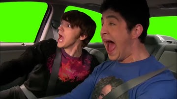 Drake & Josh Run Over Oprah 1080p Green Screen