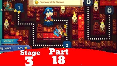 Super Machino go  Buming Land  Level 3 (Kill all Monsters) | Gameplay Walkthrough Part 18