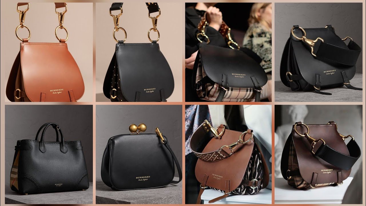 Highly requested London fashion week Burberry purse and bags ideas/ Strong  Leather bags 2023 