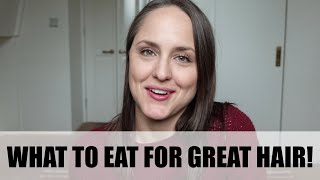 What to Eat for Thick, Long, Fast Growing Hair!