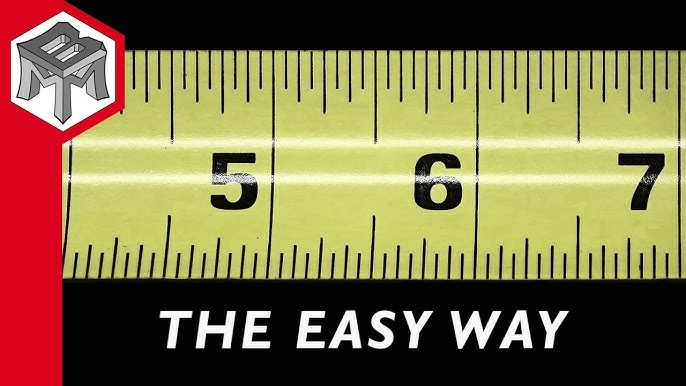 how-to-read-a-tape-measure-really-easy-youtube for Free Printable Measuring Tape Inches How to Read a Tape Measure - REALLY EASY - YouTube for Free Printable Measuring Tape Inches