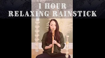 1 hour - Calm & Relaxing Rainsticks with Flute - Lumirä