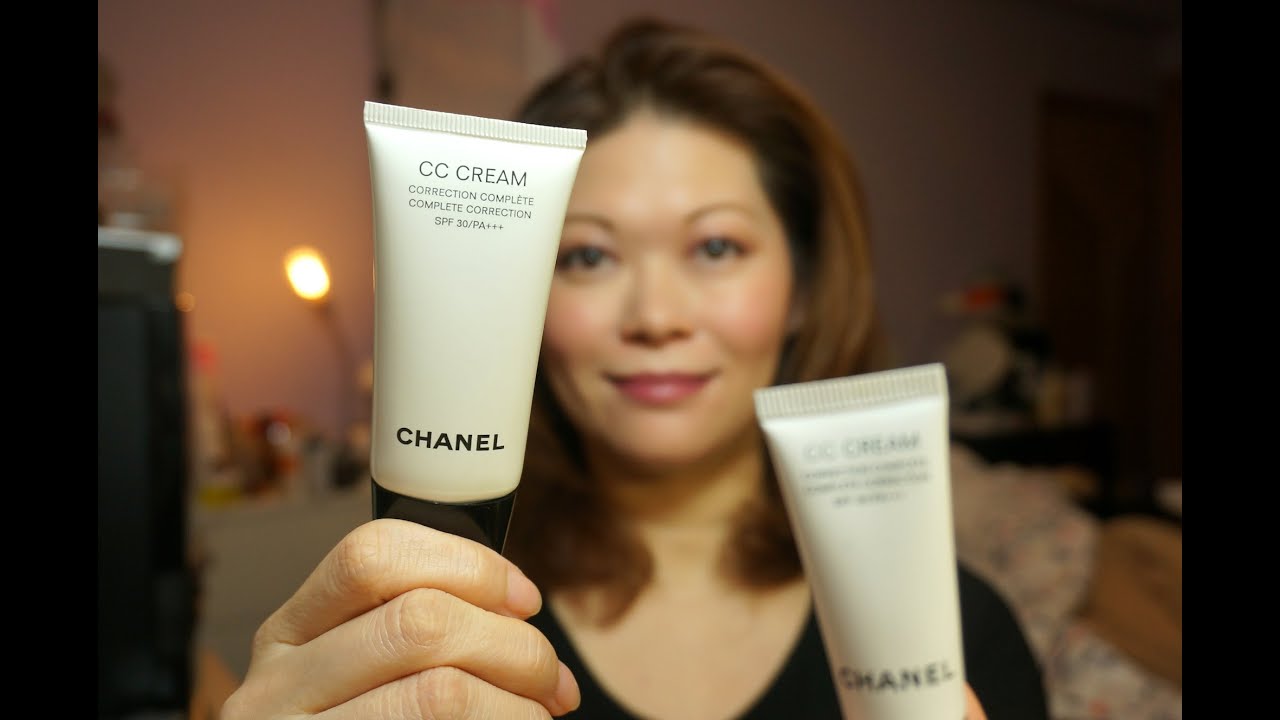 Chanel New CC Cream Beige and Beige Rose compare 2014 