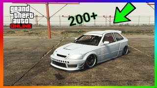 GTA5) How To Speed Glitch On the New Honda Civic (dinka blista kanojo) ONLINE