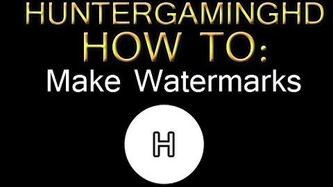 How To make a Watermark using Macromedia Fireworks