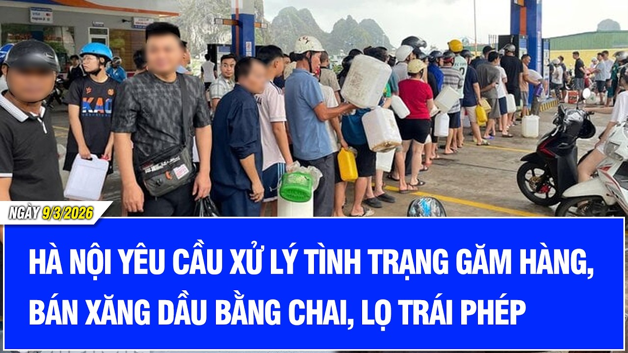 Hà Nội yêu cầu xử lý tình trạng găm hàng, bán xăng dầu bằng chai, lọ trái phép