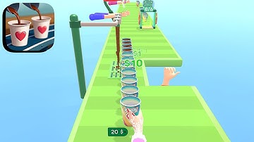 Coffee Stack ​- All Levels Gameplay Android,ios (Levels 473-475)