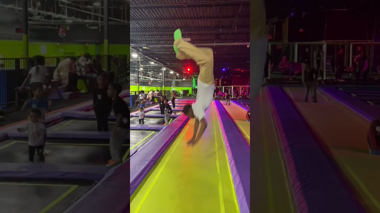 Backflip Fails Trampoline Park 