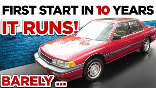 First start in 10 years   1988 Acura Legend