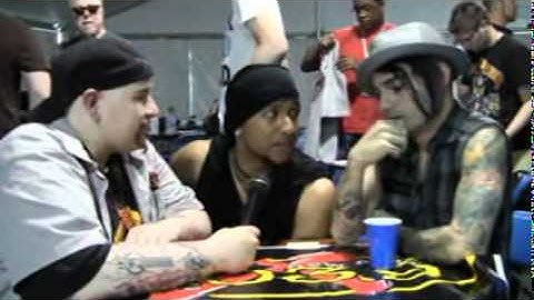 103.9 THE X at Rock on the Range - Pop Evil Interview