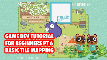 Basic Tile Mapping  - Making a game with Go & Raylib Tutorial - Part 6