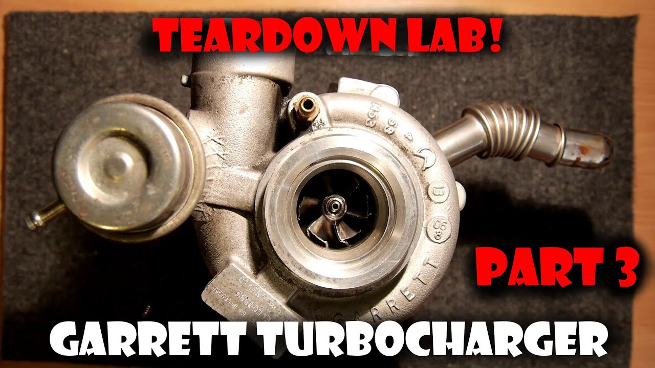 TD Lab - Garrett GT1752 Turbocharger Part 3