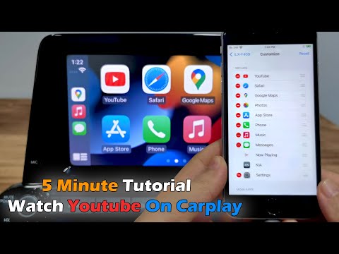 5 Minute Tutorial Watch Youtube On Carplay iPhone 6s - X | iOS 15.0 - 16.7.1