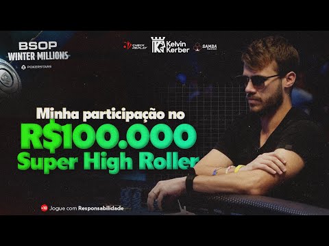 I Played the R$100k Super High Roller at BSOP Winter Millions | Kelvin Kerber Poker
