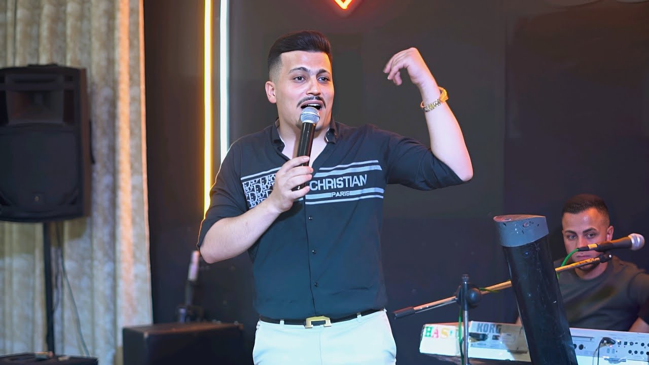 افراح النعيم_حفل زفاف العريس اكرم ابن السيد محمود جلب_الفنان جميل جنيد(2)