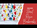 Studio Vlog| Making Resin Bookmarks| Floral Resin Bookmarks
