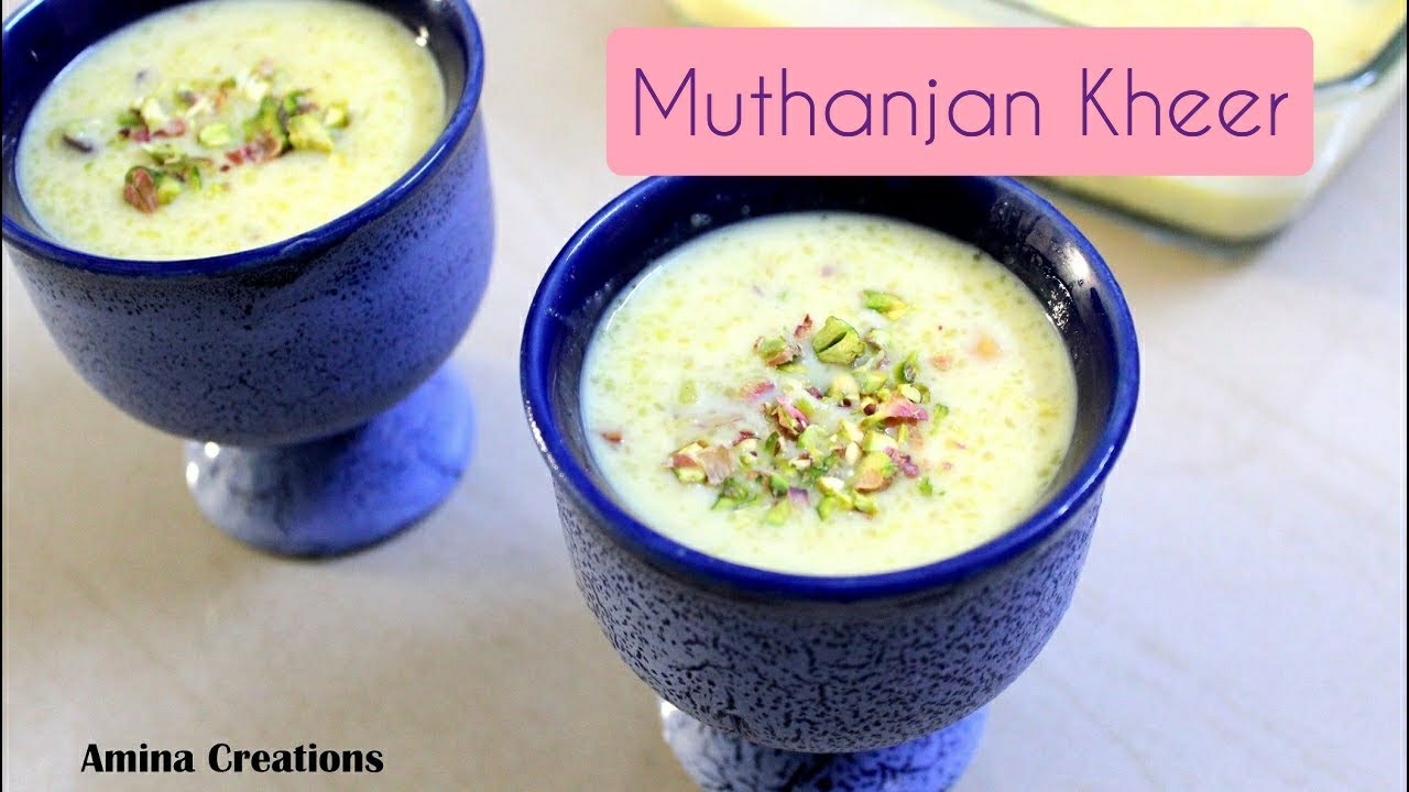 Muslim wedding style sweet/Muslim sweet recipe/Muthanjan Rice kheer