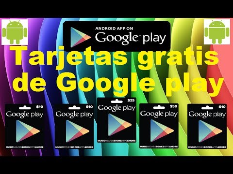 tarjetas de credito de google play gratis