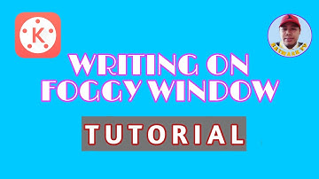 HOW TO WRITING ON FOGGY WINDOW IN KINEMASTER | TUTORIAL | Raymark tv |