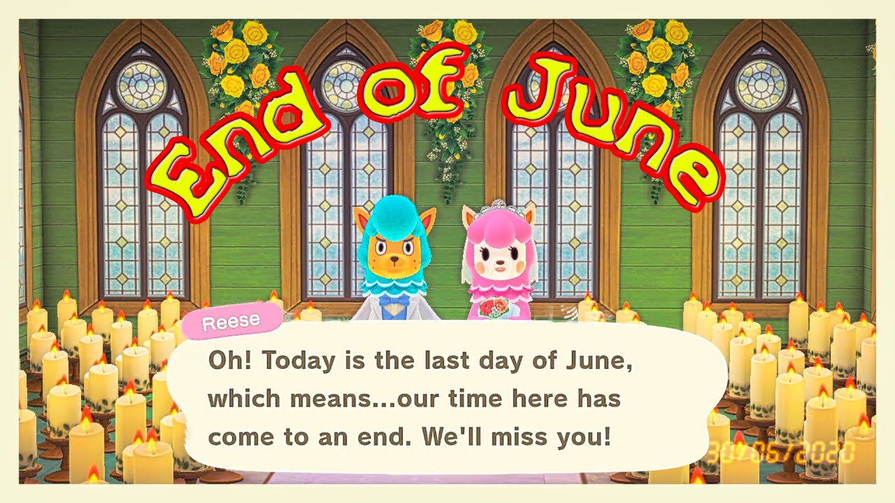 Animal Crossing: New Horizons - Reese & Cyrus's Wedding Photo Album - June 2020