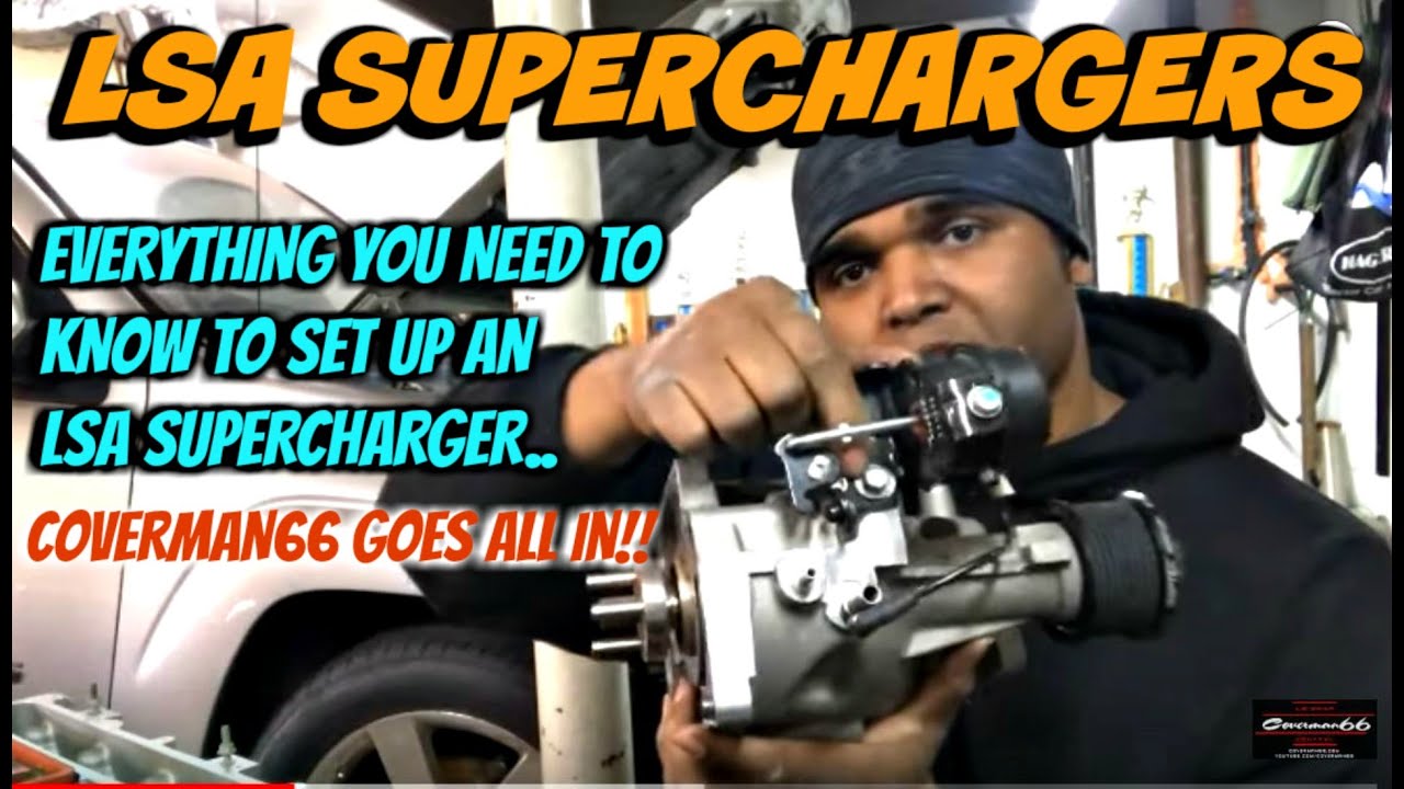 How To Set up an LSA Supercharger (Butterfly Adjustment, Vacuum Block