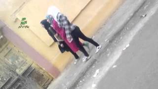 انصراف الطلاب من مدرسة عدنان المالكي حي القصور دير الزور 3 1 2014