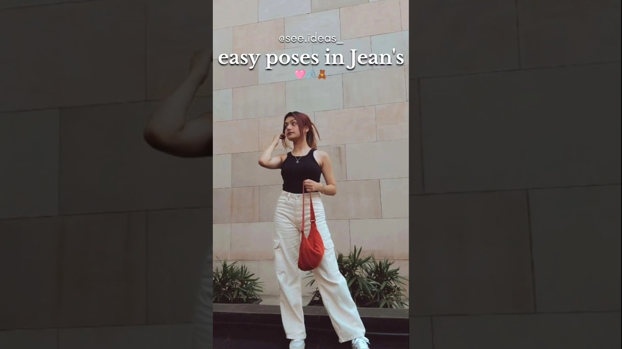 easy pose ideas in jeans | jeans pose idea | stylish pose ideas 