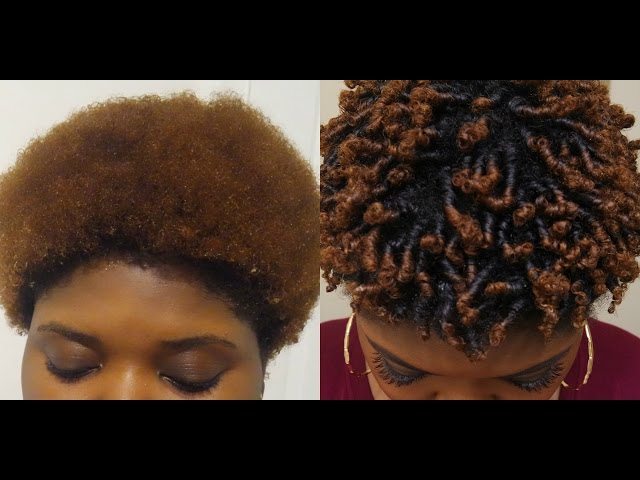 Perfectly Defined Finger Coils On Super Short Natural Hair - The Glamorous  Gleam