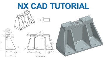 NX CAD Tutorial #75 | 3D Model Basic Beginners